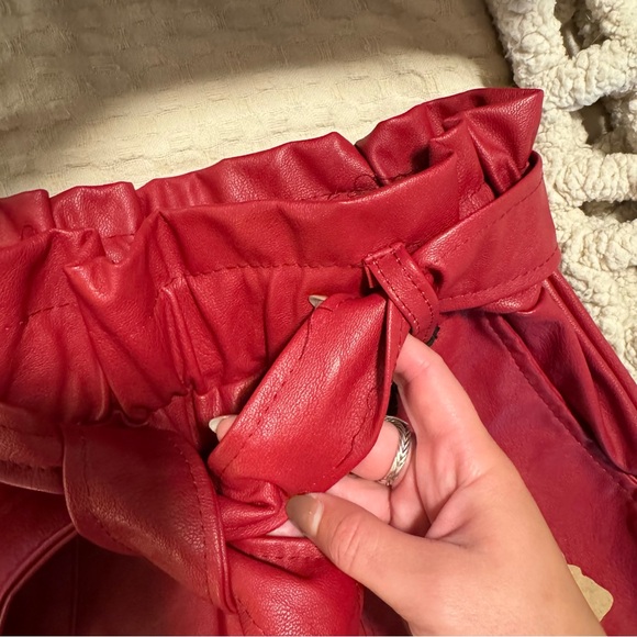 Authentic Italian Leather Shorts - Picture 5 of 5